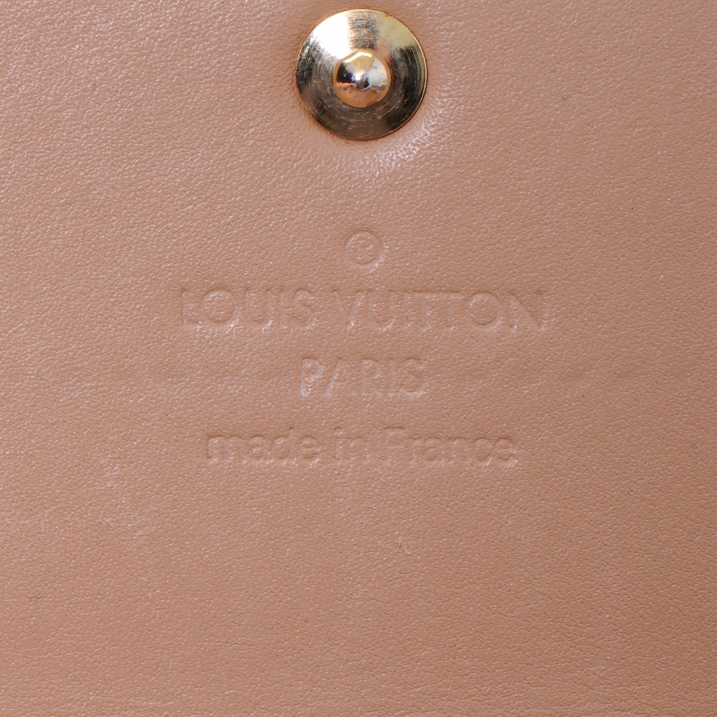 Vernis Sarah Wallet Noisette