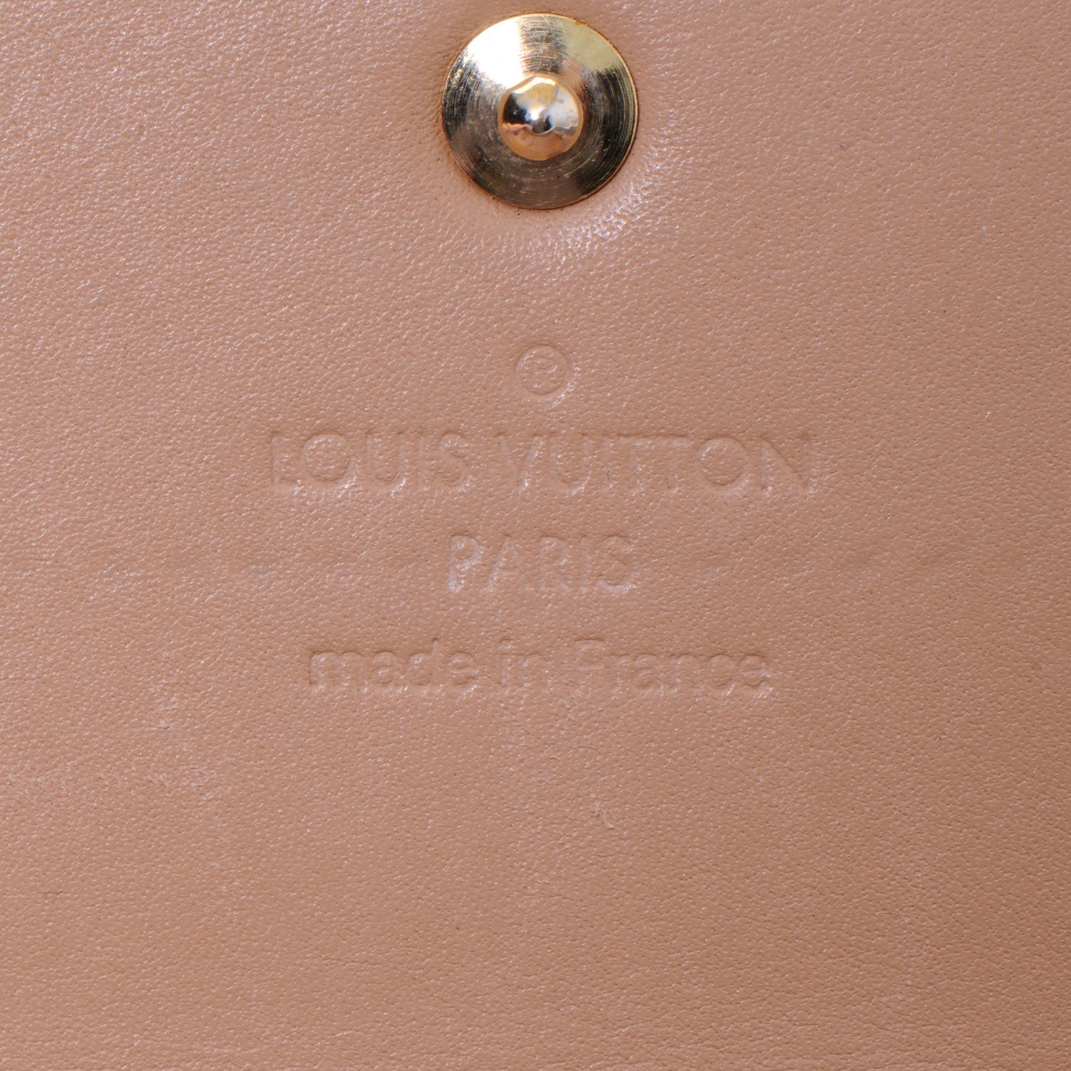 Louis Vuitton Vernis Sarah Wallet Noisette 6 of 8