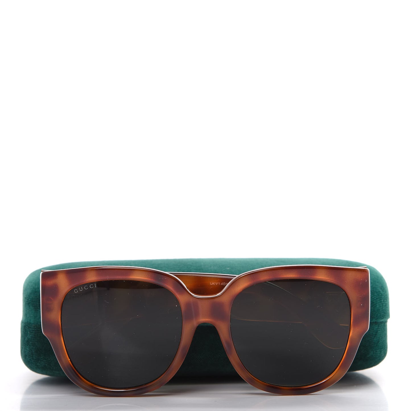 Acetate Square Frame Sunglasses GG0142SA Tortoise