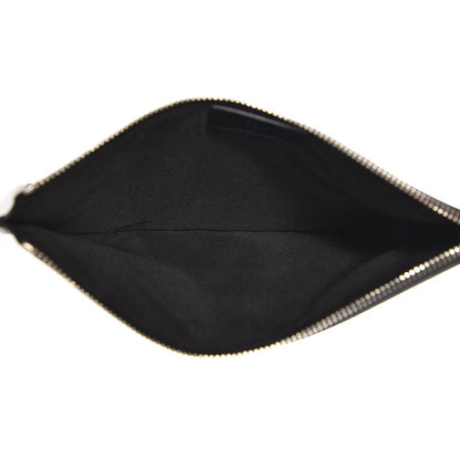 Christian Dior HOMME Cork Calfskin Bee Pouch Black 7 of 7