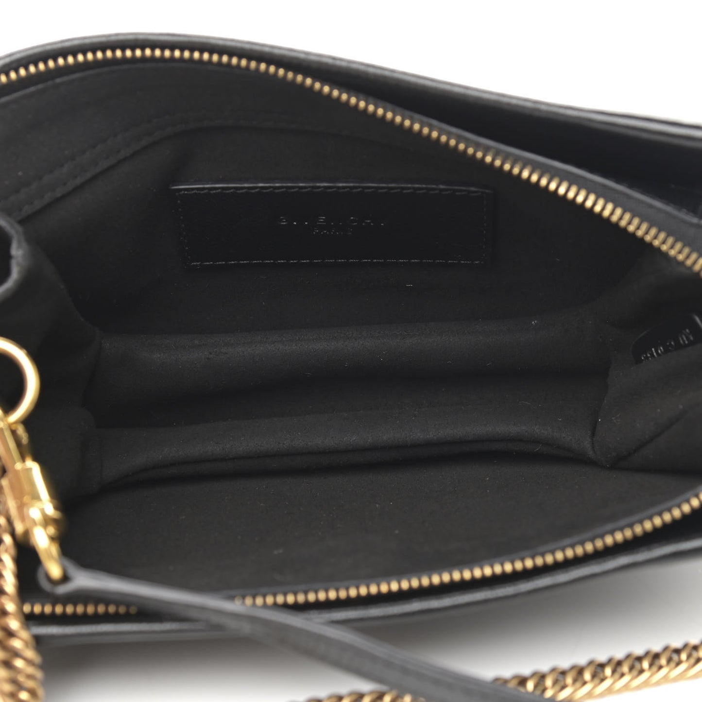 Sugar Goatskin Cross 3 Crossbody Bag Black