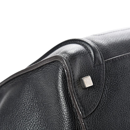 Celine Drummed Calfskin Mini Luggage Black 8 of 13