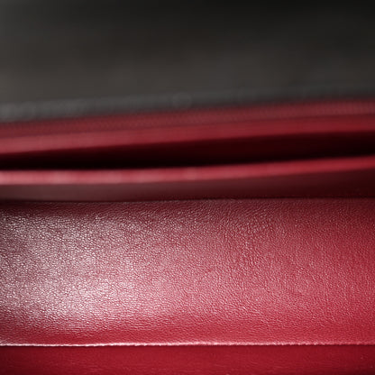 Chanel Lambskin Quilted Medium Rectangular Kelly Flap Bag Black 5 of 12