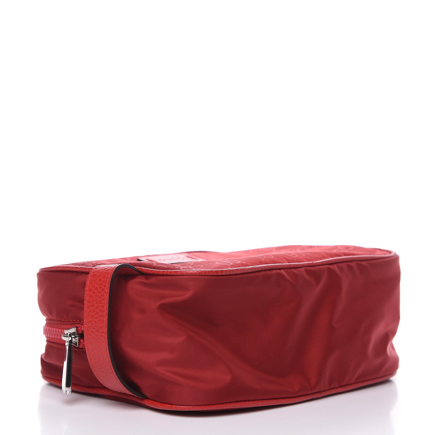 Nylon Monogram Dolmias Pouch Vibrant Red
