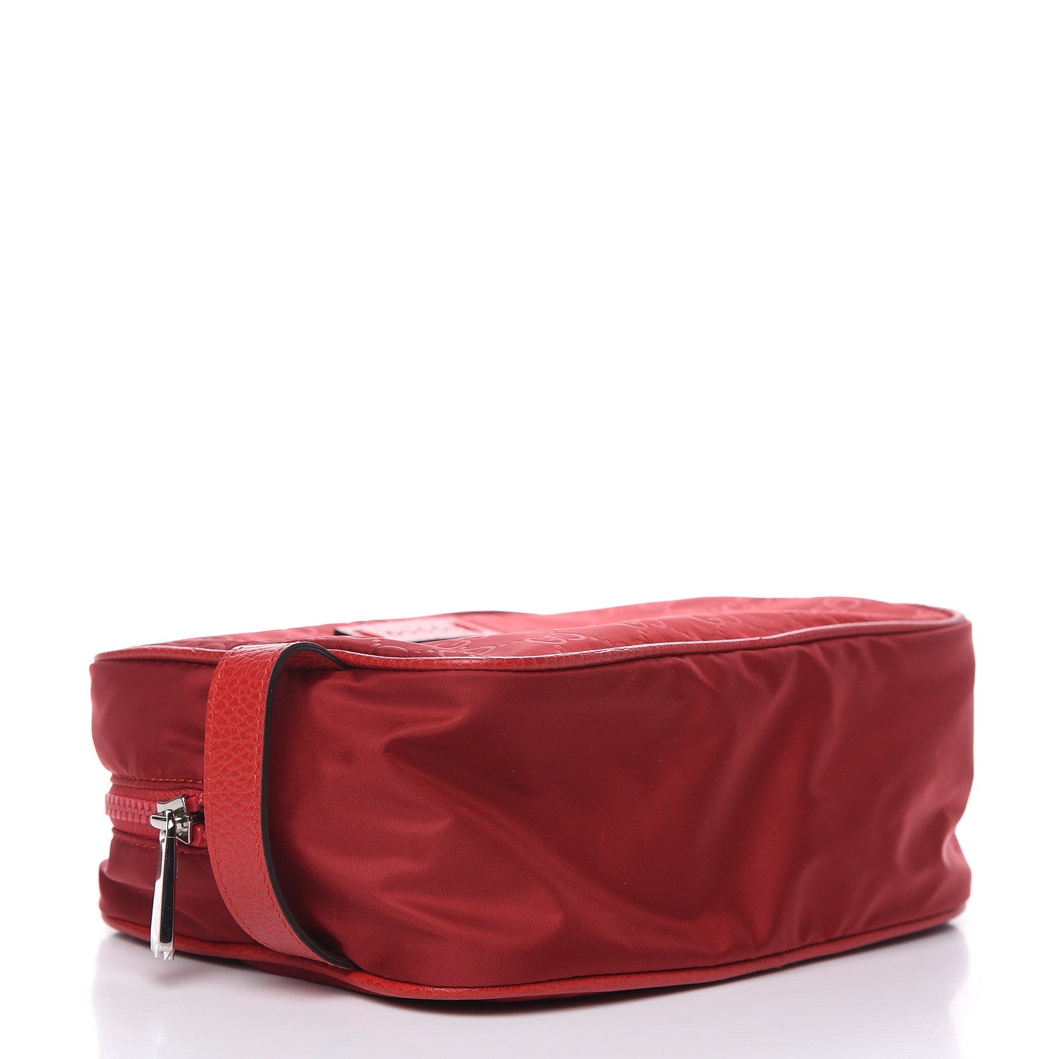 Gucci Nylon Monogram Dolmias Pouch Vibrant Red 4 of 10