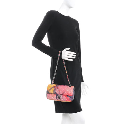 Chanel Printed Lambskin Quilted Small Flower Power Flap 3 of 8