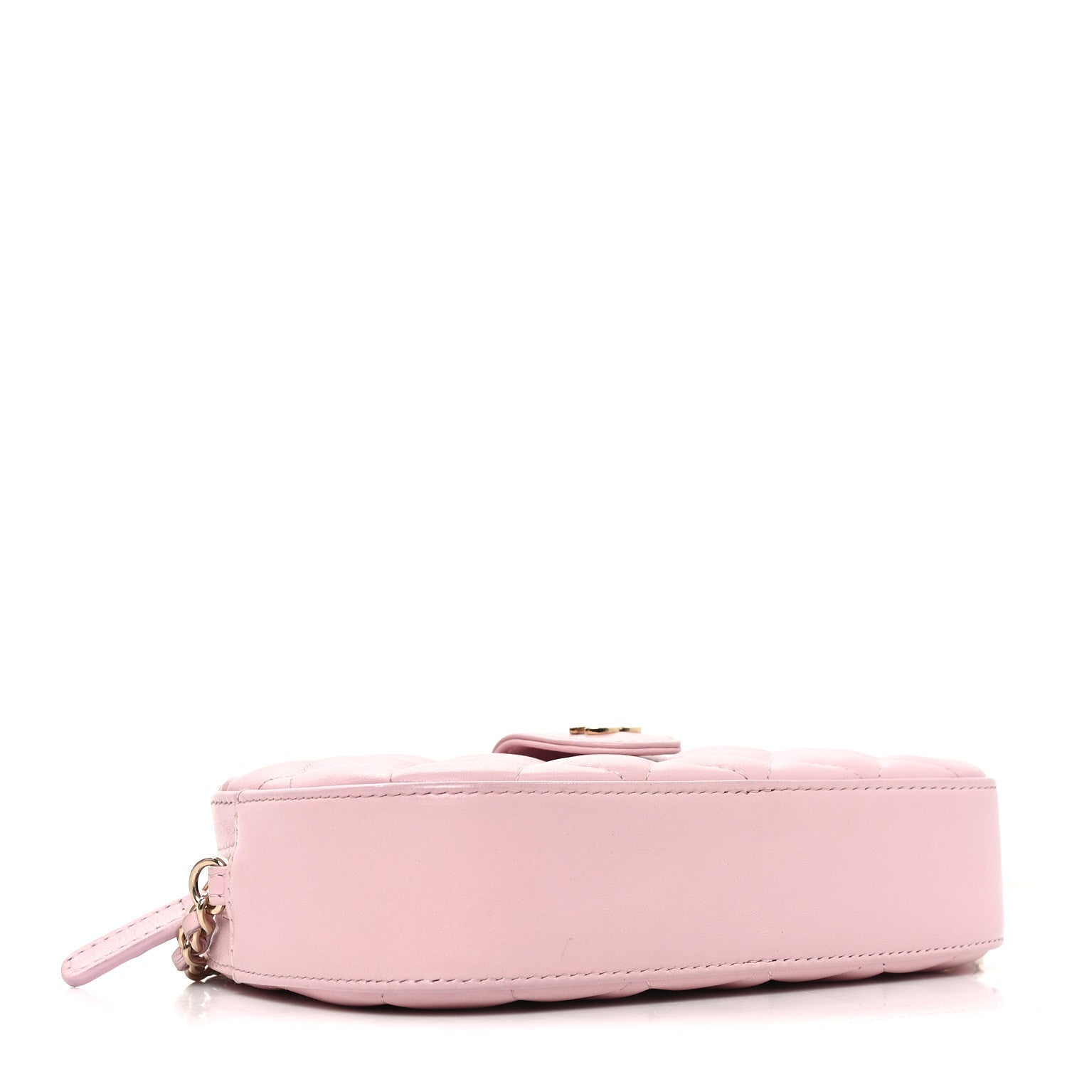 Chanel Lambskin Quilted Chain Camera Bag Light Pink 3 of 9