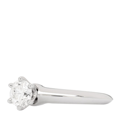 Tiffany Platinum Diamond .52ct Solitaire Engagement Ring 48 4.5 3 of 7
