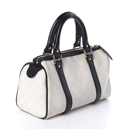 Gucci GG Plus Monogram Small Joy Boston White Black 2 of 8