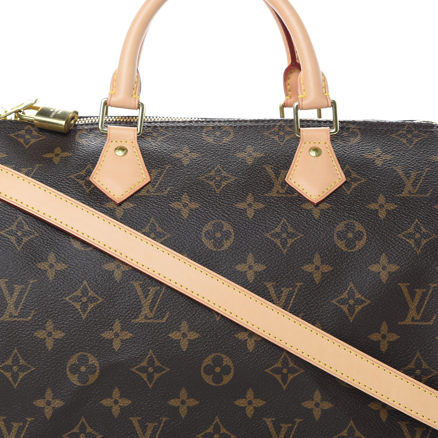 Louis Vuitton Monogram Speedy Bandouliere 30 8 of 10