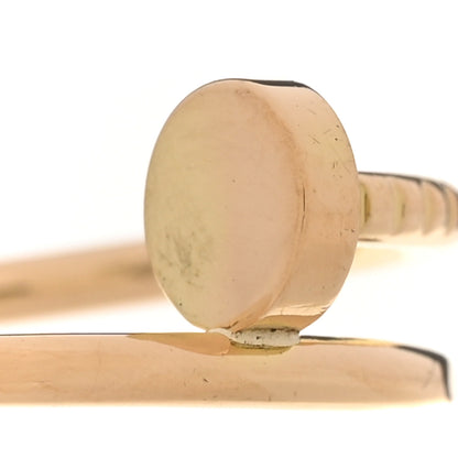 Cartier 18K Yellow Gold Small Juste Un Clou Ring 55 7.25 4 of 6