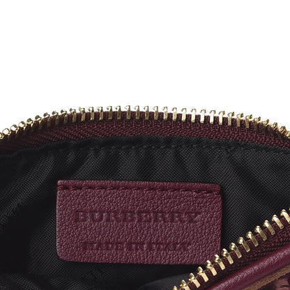 Burberry Suede Mirror Embroidered Key Pouch Multicolor 6 of 7