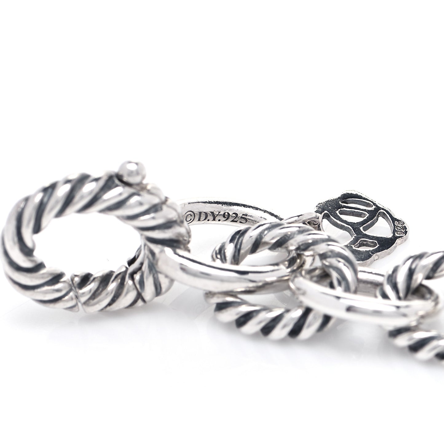 Sterling Silver 10mm Medium Oval Link Bracelet