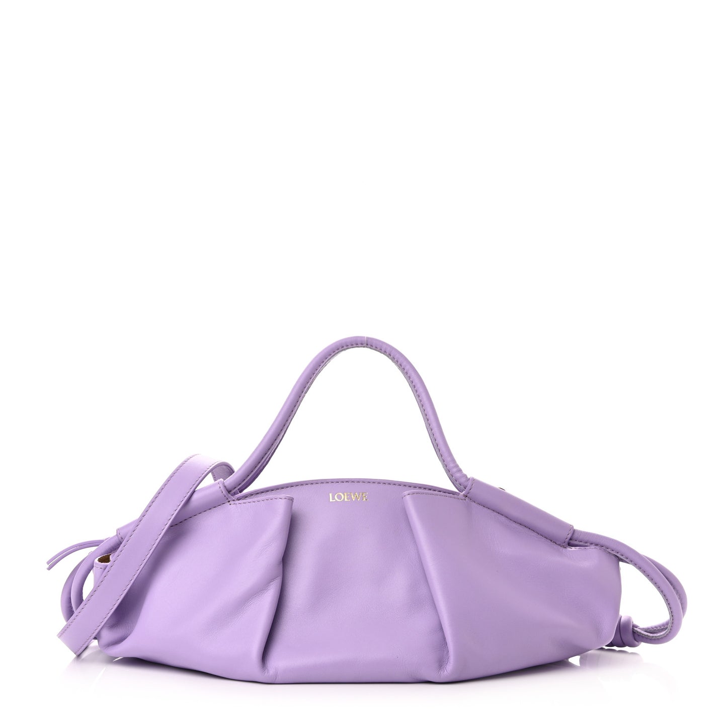 Shiny Nappa Calfskin Paseo Bag Light Mauve