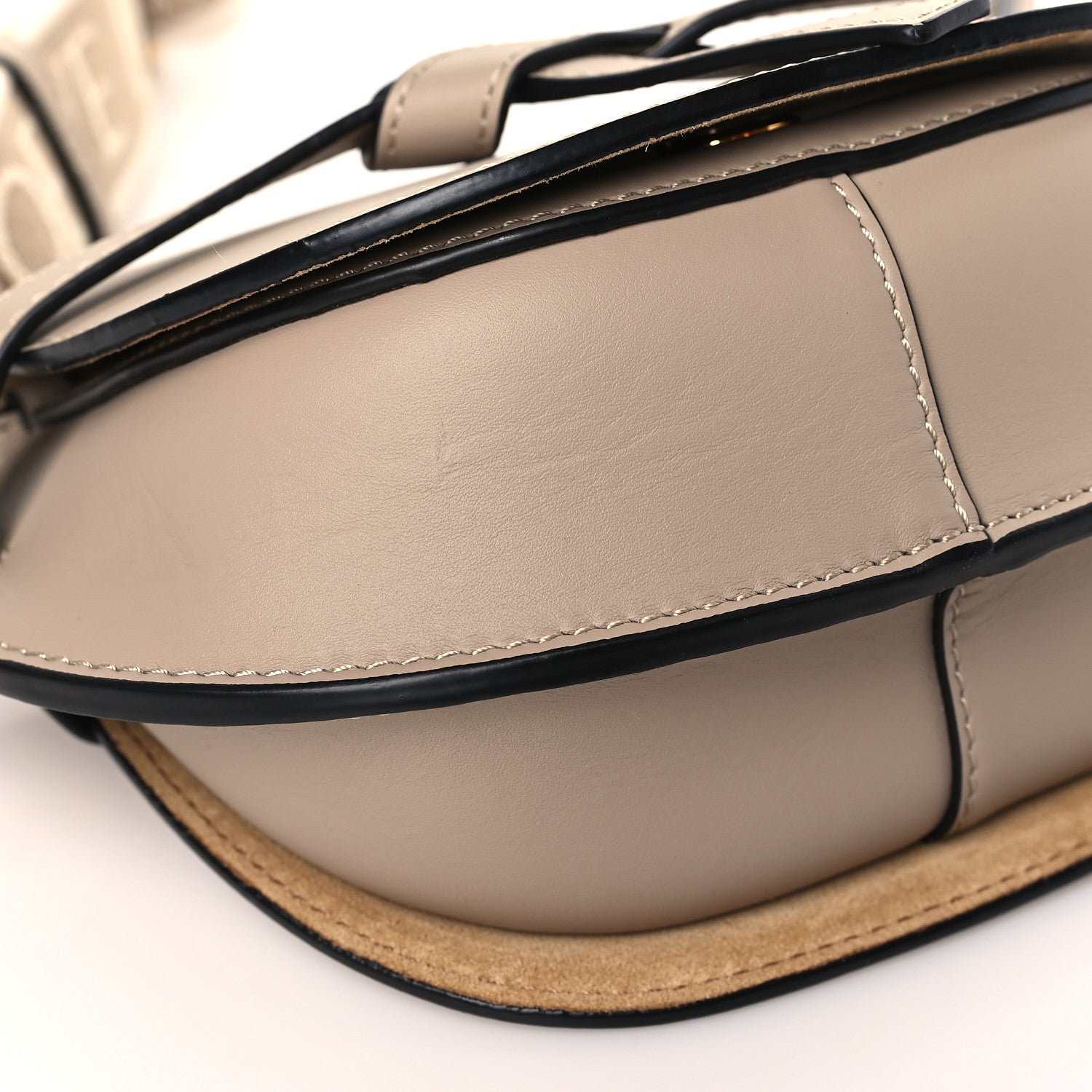 Loewe Calfskin Jacquard Mini Gate Dual Bag Sand 8 of 9