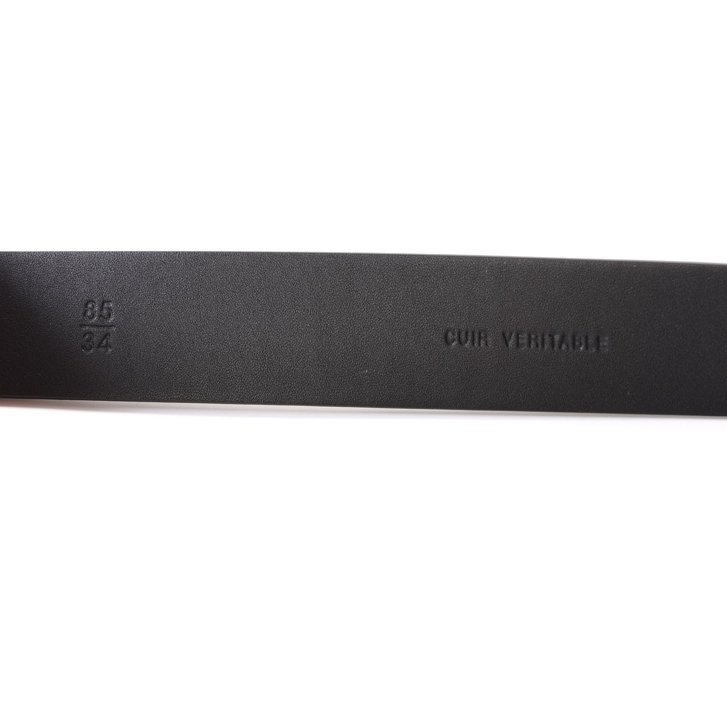 Calfskin CC Turn Lock Belt 85 34 Black