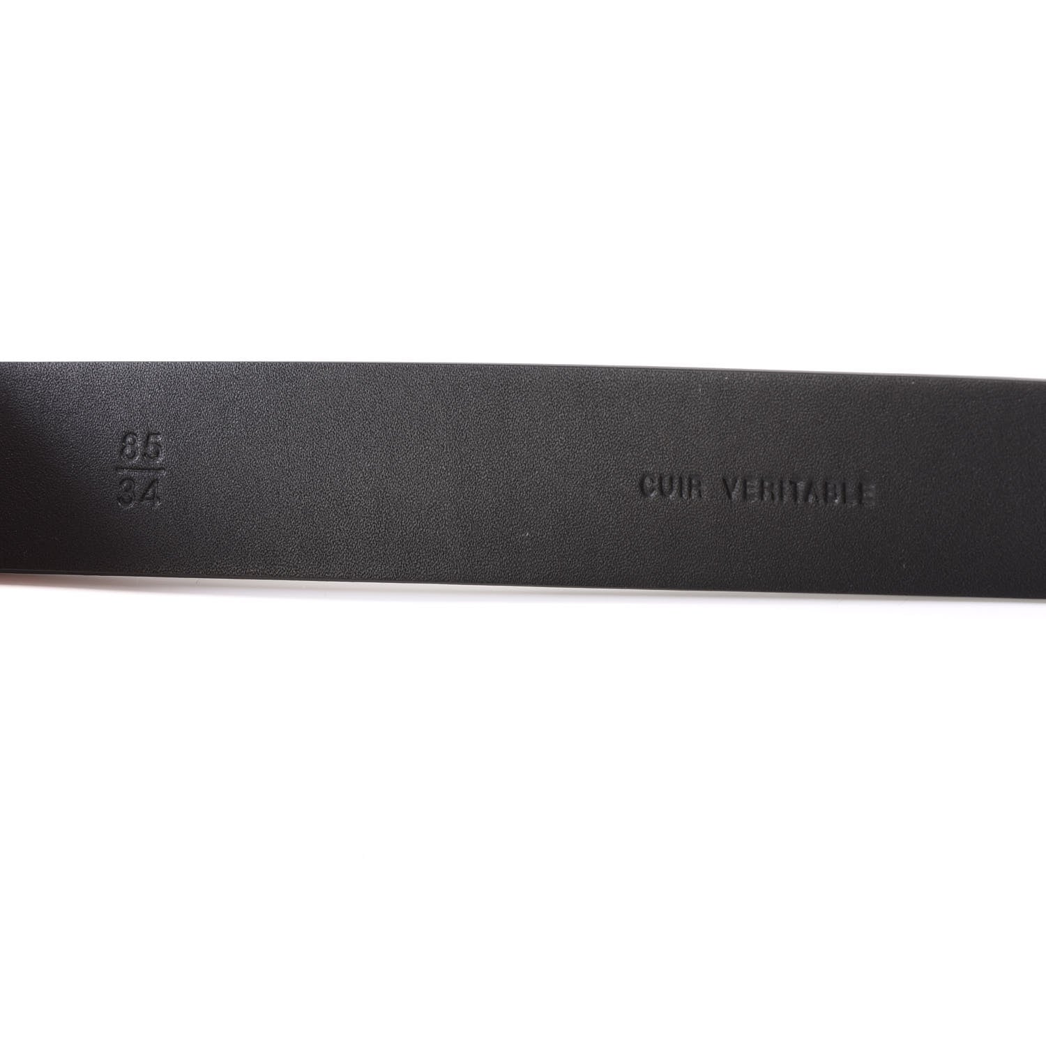 Chanel Calfskin CC Turn Lock Belt 85 34 Black 6 of 7