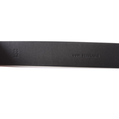 Chanel Calfskin CC Turn Lock Belt 85 34 Black 6 of 7
