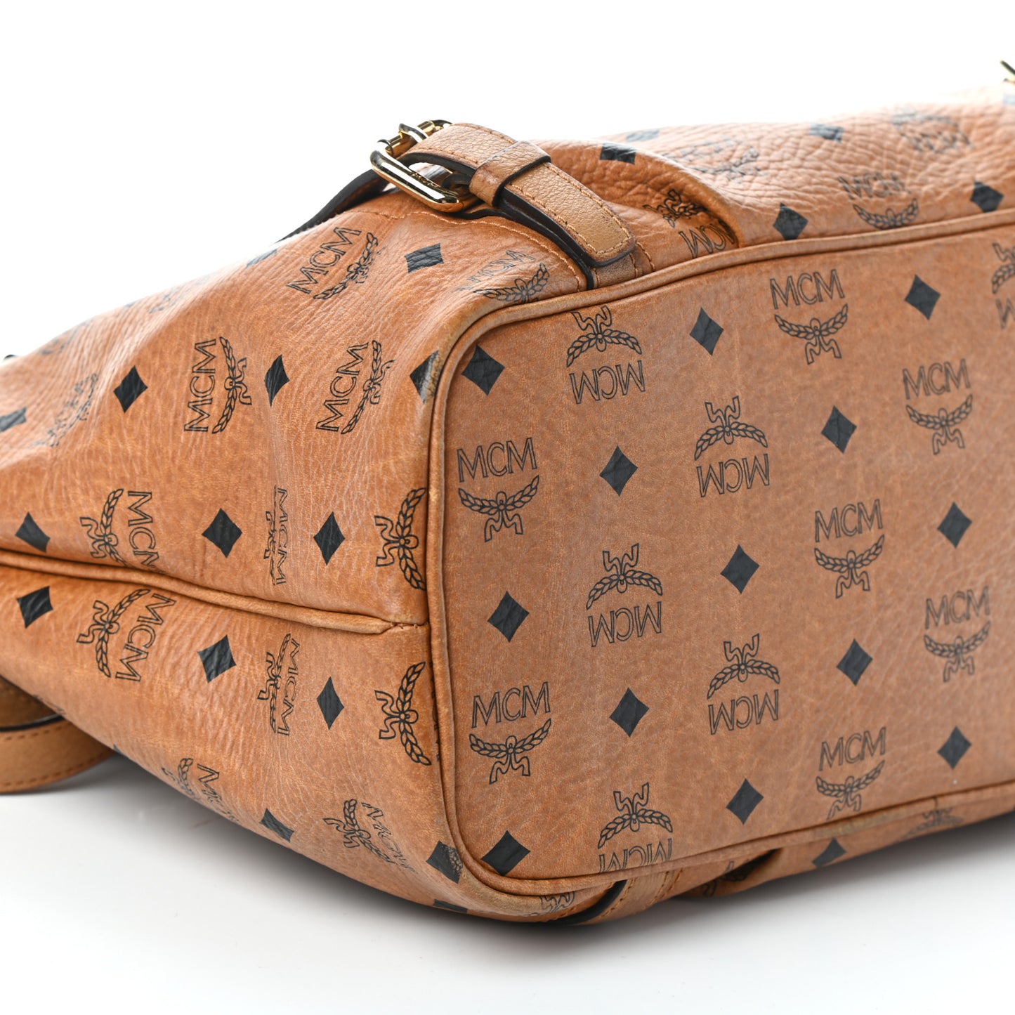 Visetos Medium Essentials Shopper Tote Cognac
