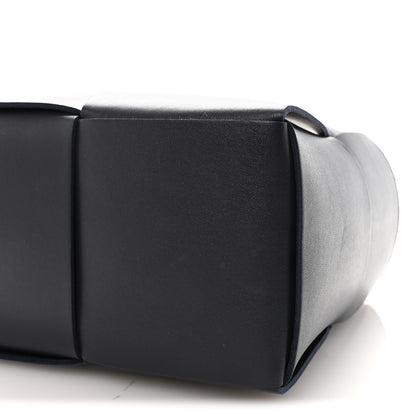 Bottega Veneta Nappa Maxi Intrecciato Small Arco Tote Navy 9 of 9