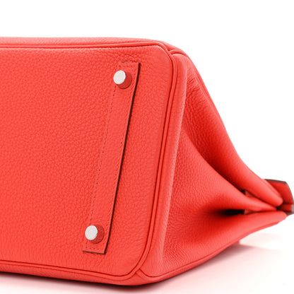 Hermes Togo Birkin 30 Capucine 10 of 11