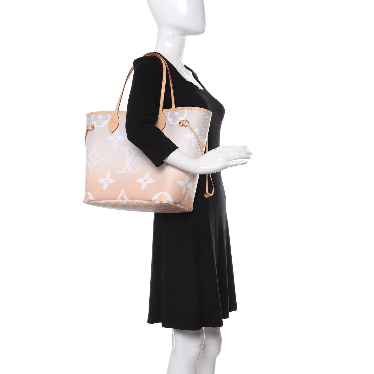 Monogram Giant By The Pool Neverfull MM Brume