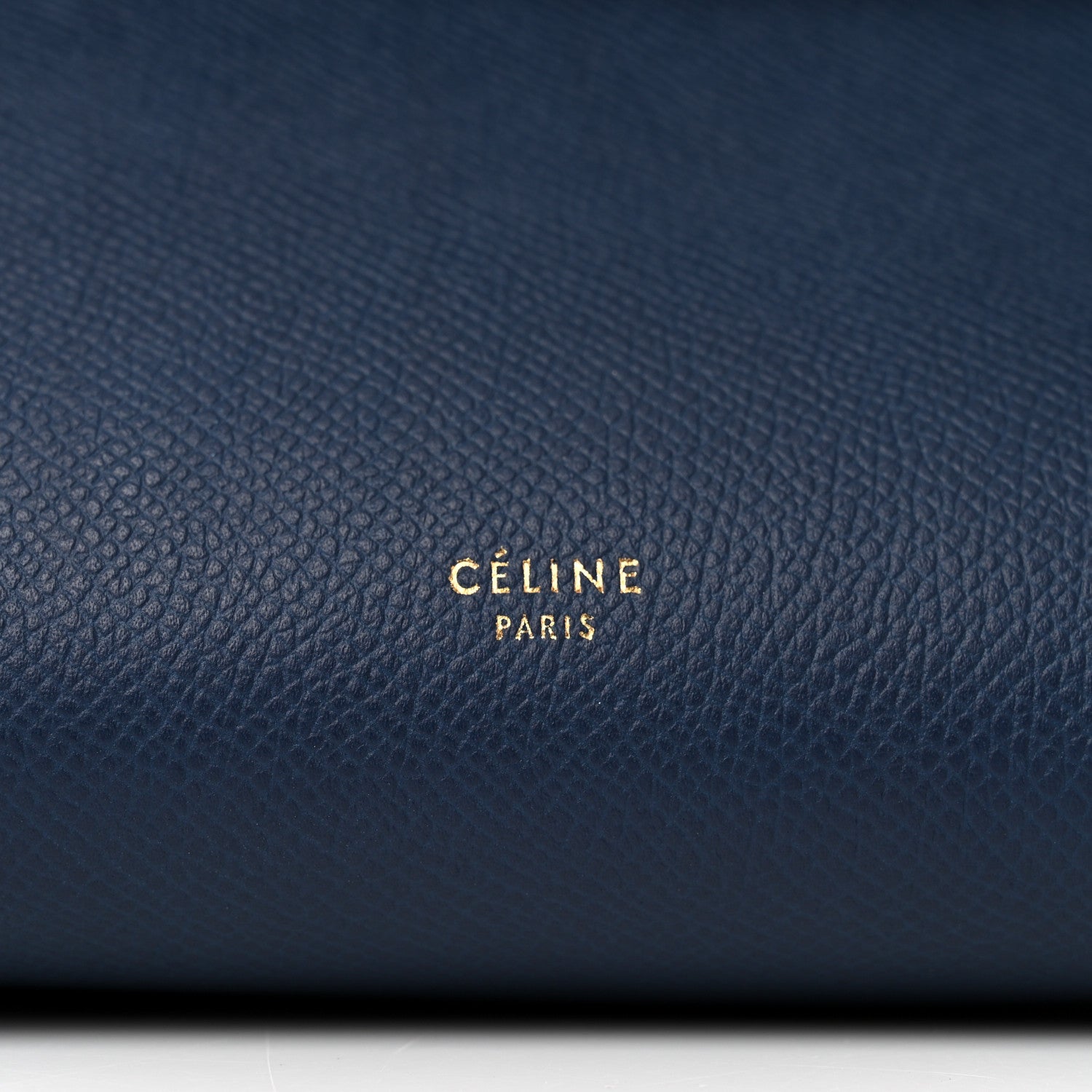 Celine Grained Calfskin Mini Belt Bag Deepsea 7 of 12