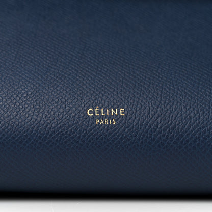 Celine Grained Calfskin Mini Belt Bag Deepsea 7 of 12
