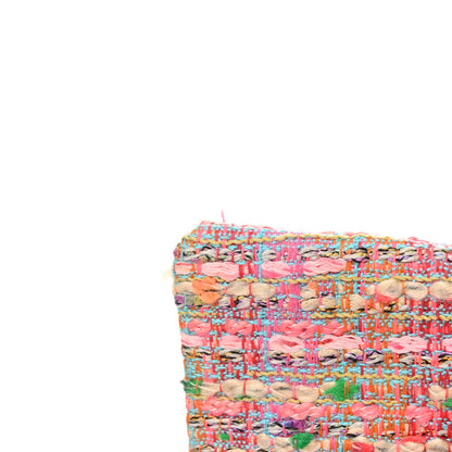 Chanel Tweed Quilted Medium Double Flap Multicolor 11 of 14