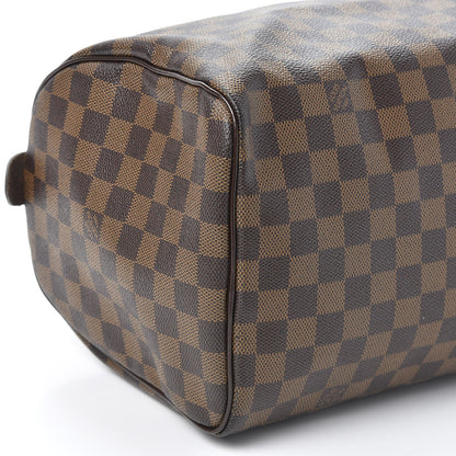 Louis Vuitton Damier Ebene Speedy 30 5 of 8
