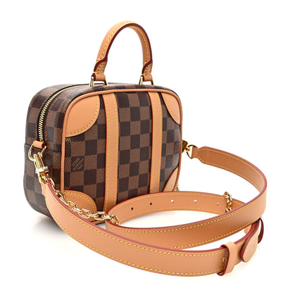 Louis Vuitton Damier Ebene Valisette Souple BB 3 of 9