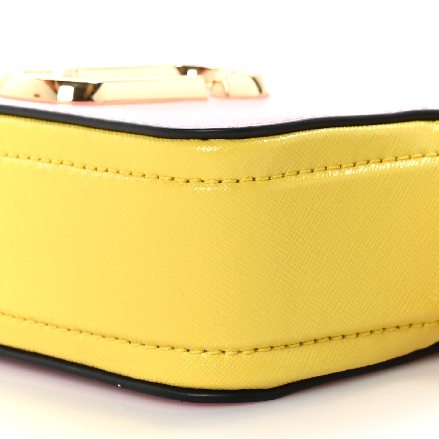 Saffiano Small Snapshot Camera Bag Baby Pink Multicolor