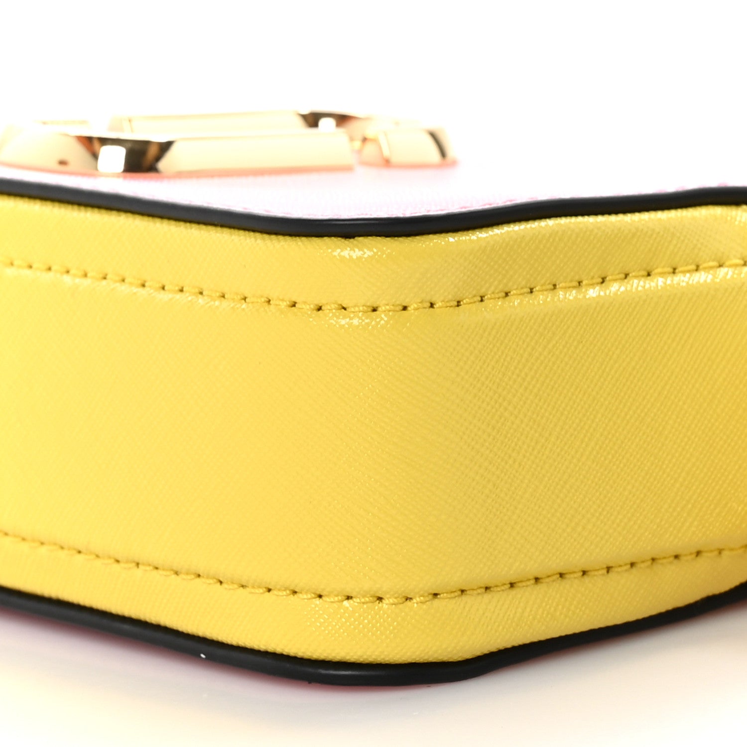 Marc Jacobs Saffiano Small Snapshot Camera Bag Baby Pink Multicolor 11 of 11