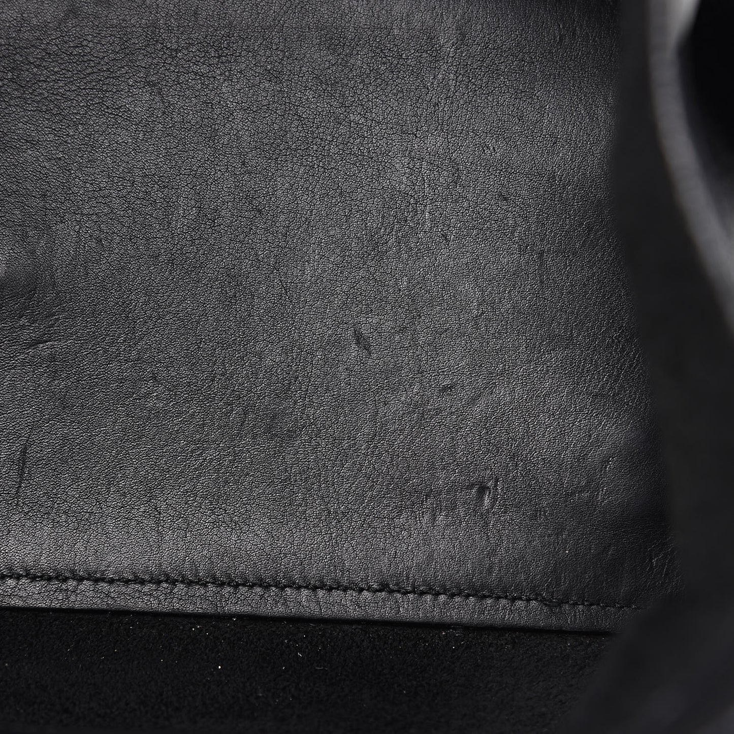 Calfskin Small Classic Y Cabas Black