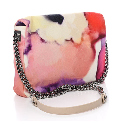 Chanel Printed Canvas Flower Power Messenger Flap 3 of 11