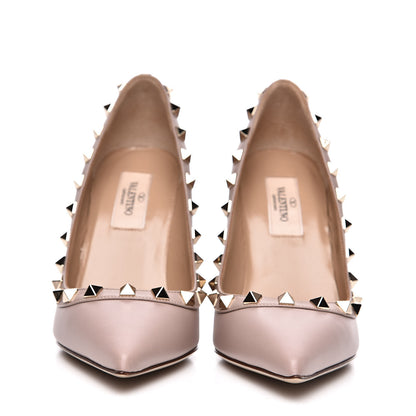 Valentino Garavani Nappa Rockstud 100mm Pumps 35 Poudre 2 of 9