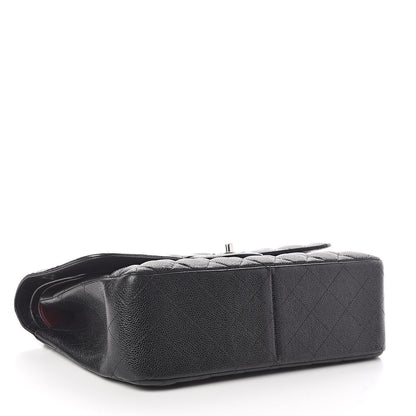 Chanel Caviar Quilted Jumbo Double Flap Black 4 of 11