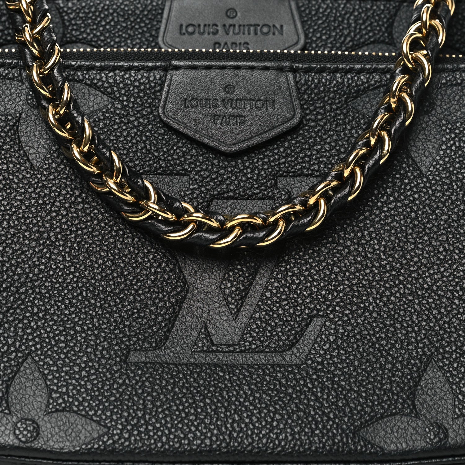 Louis Vuitton Empreinte Monogram Giant Multi Pochette Accessories Black 7 of 10