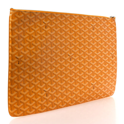 Goyard Goyardine Senat Pochette GM Yellow 3 of 9