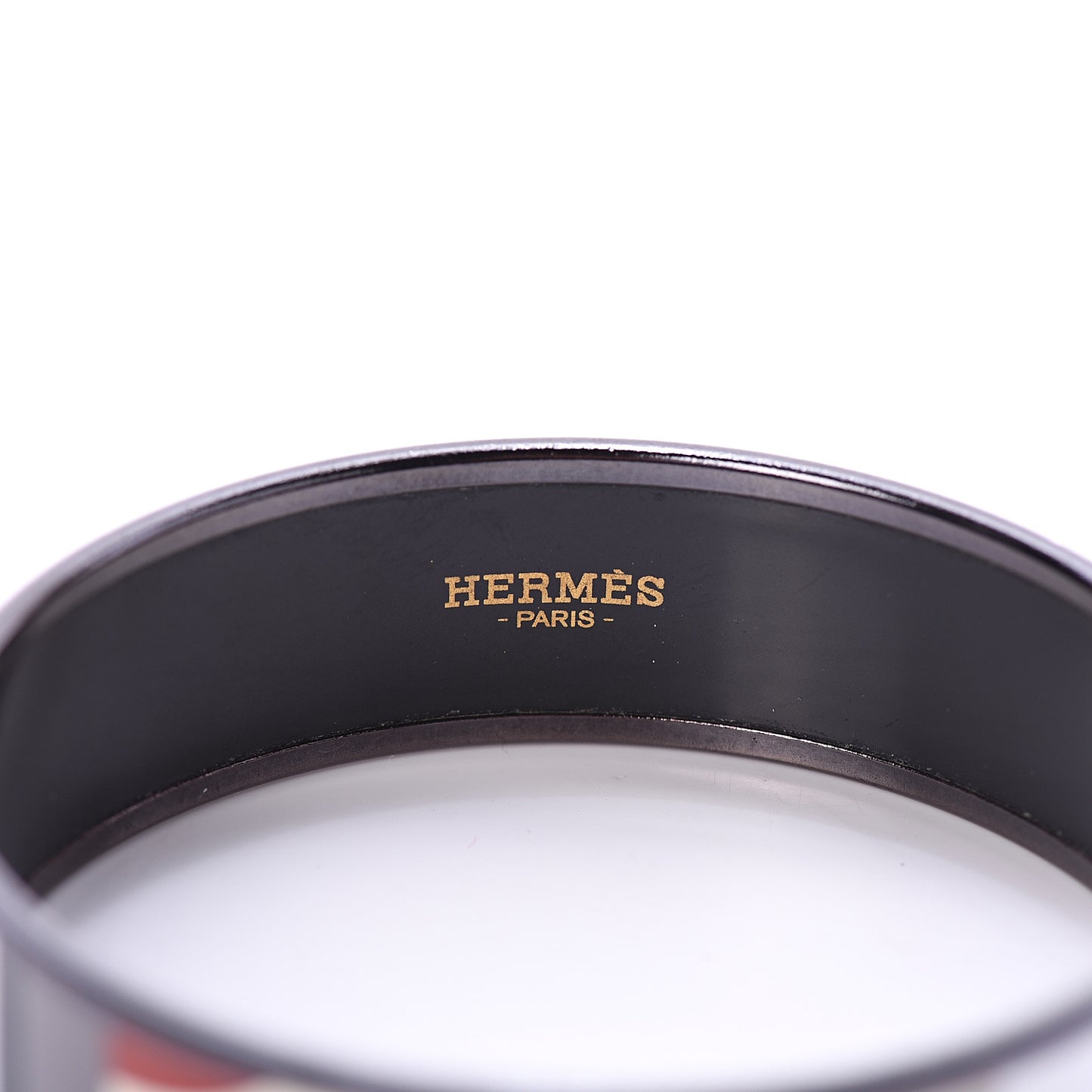Enamel Printed Wide Perspective Cavaliere Bracelet 70