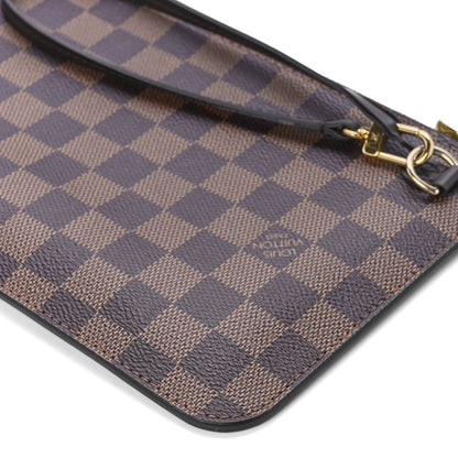 Louis Vuitton Damier Ebene Neverfull MM GM Pochette 10 of 10