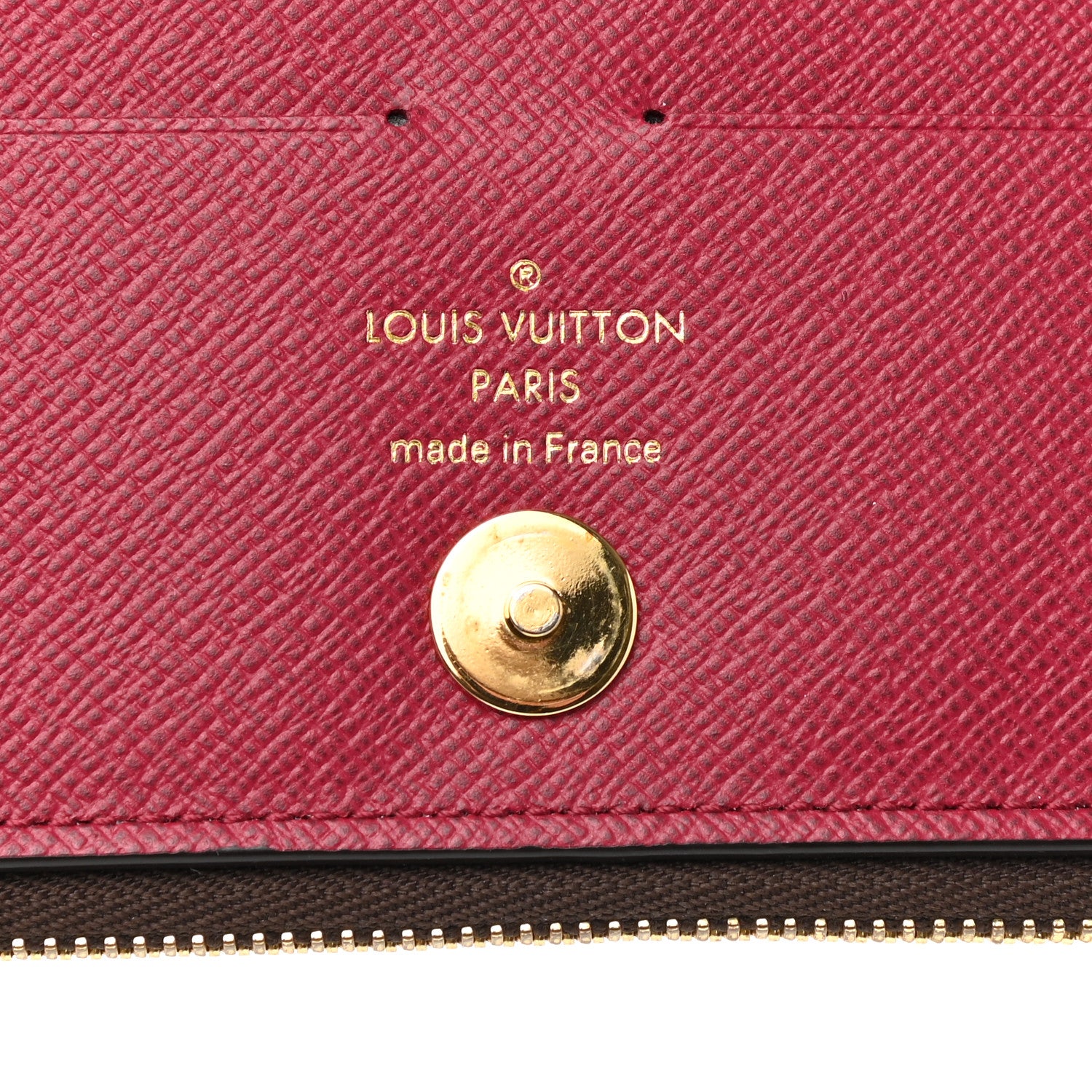 Louis Vuitton Monogram Adele Wallet Fuchsia 6 of 8