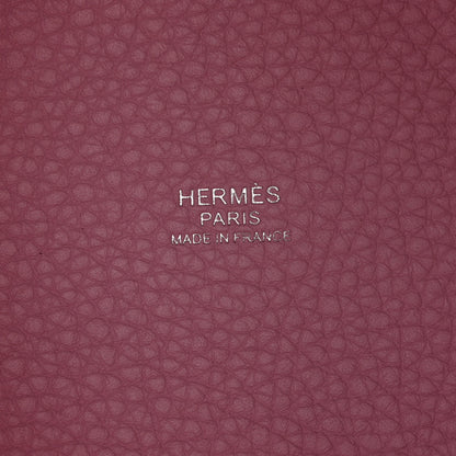 Hermes Taurillon Clemence Picotin Lock 18 PM Mauve Sylvestre 6 of 10