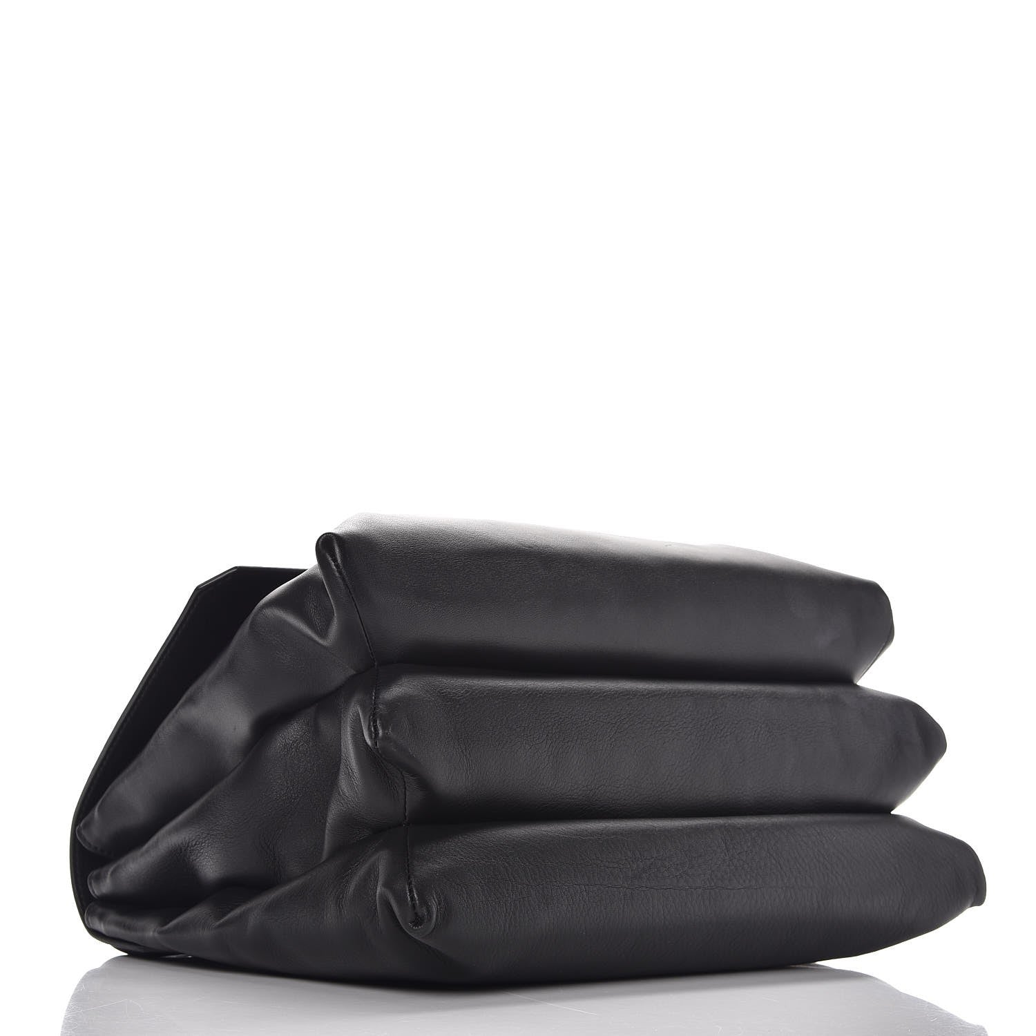 Versace Calfskin Palazzo Shoulder Bag Black 4 of 6