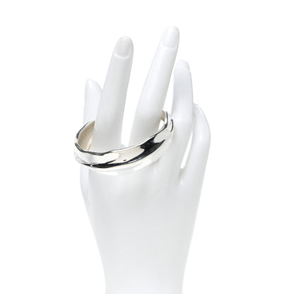 Tiffany Sterling Silver Sculpted Leaf Cuff Bracelet 2 of 4