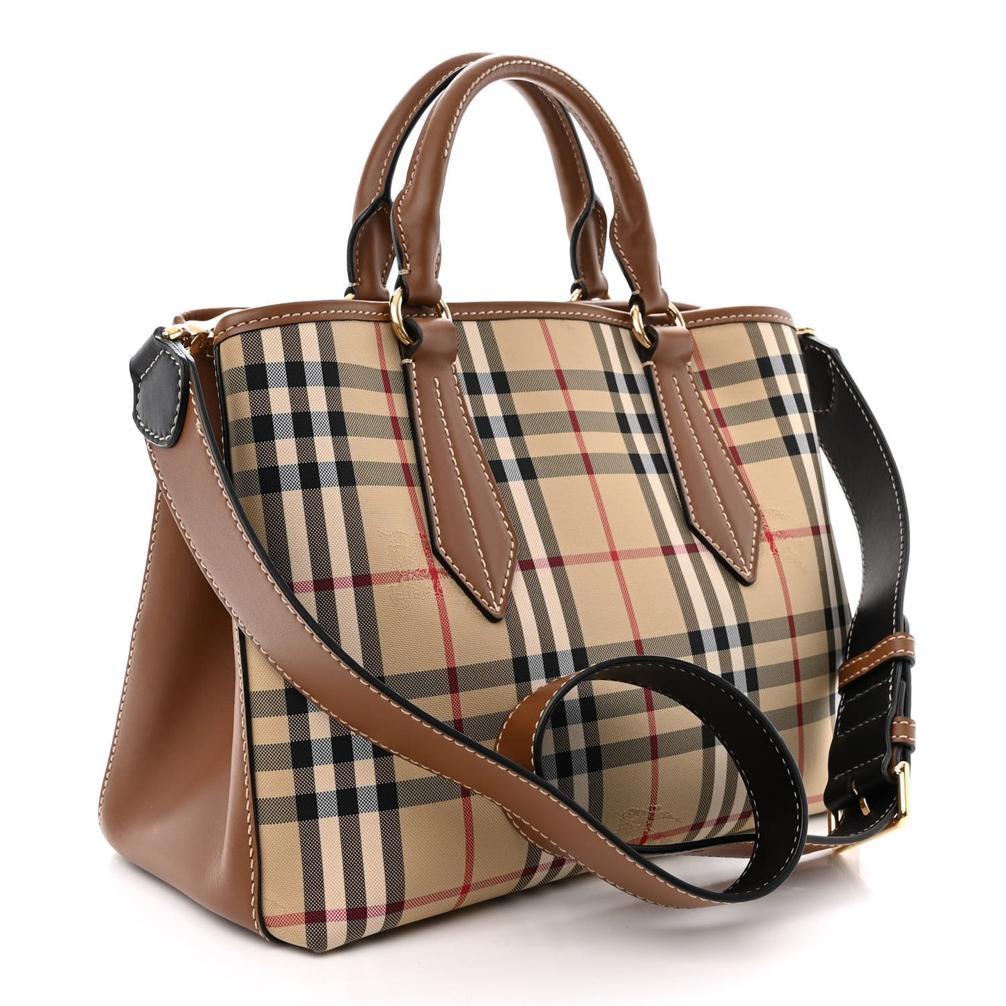 Horseferry Check Medium Ballingdon Tote Honey Tan