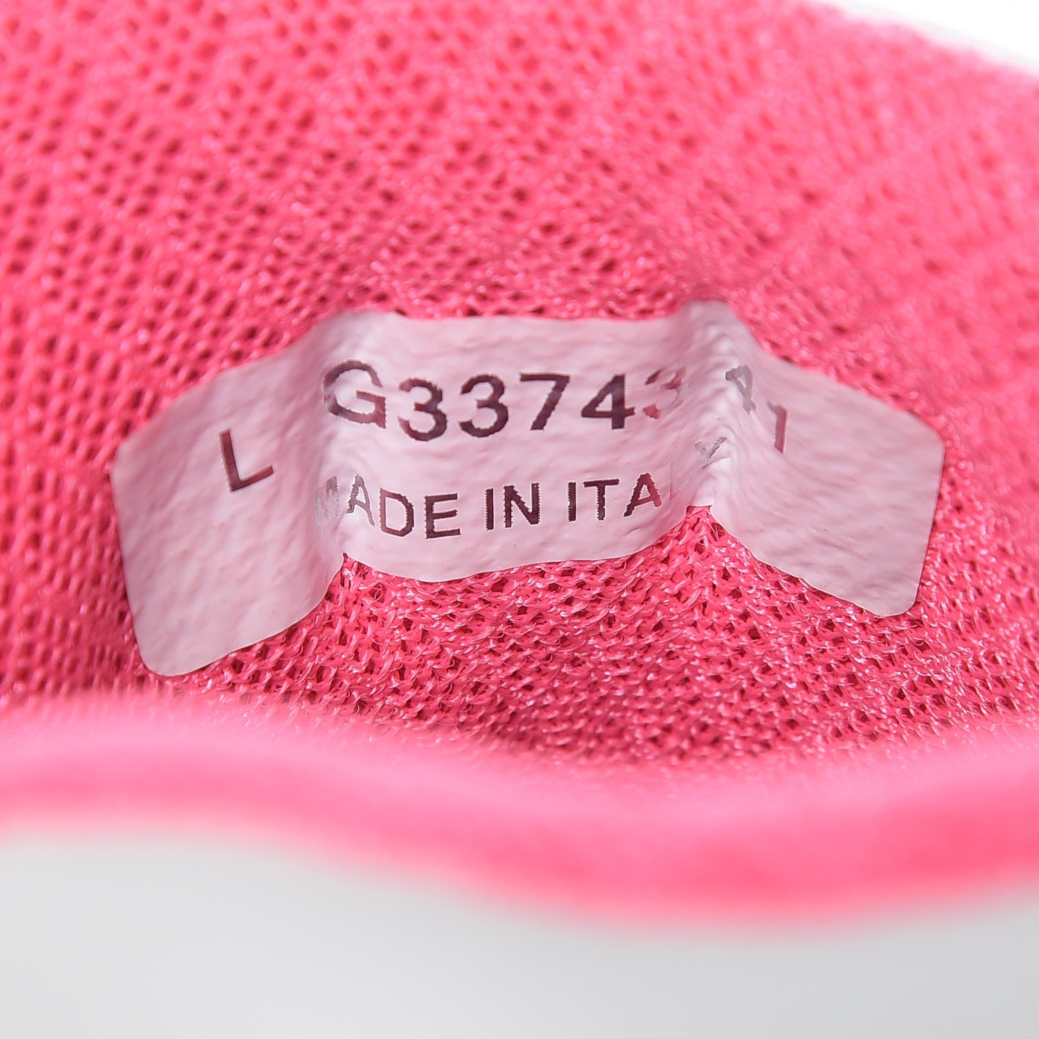 Chanel Calfskin Fabric Sneakers 41 White Silver Fluo Pink 8 of 10