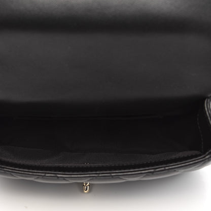 Chanel Lambskin Quilted Small My Precious Flap Black 5 of 12