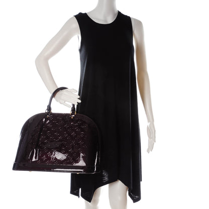 Louis Vuitton Vernis Alma GM Amarante 2 of 7