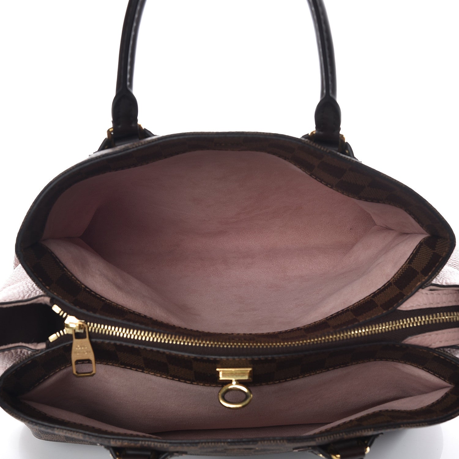 Louis Vuitton Cuir Taurillon Damier Ebene Normandy Magnolia 5 of 14